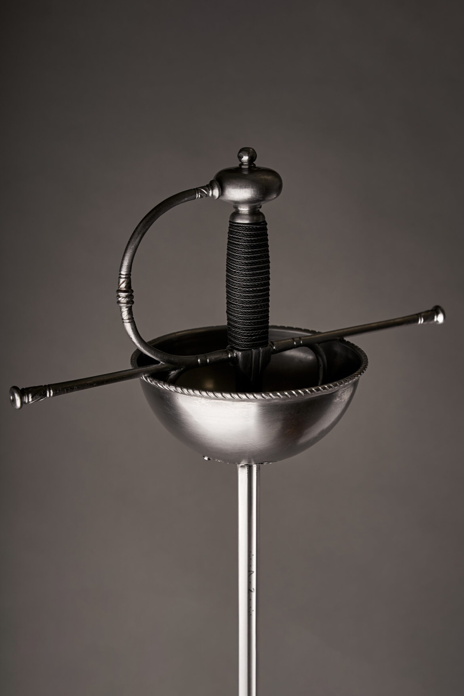 Decorated Spanish Cuphilt Rapier Sword