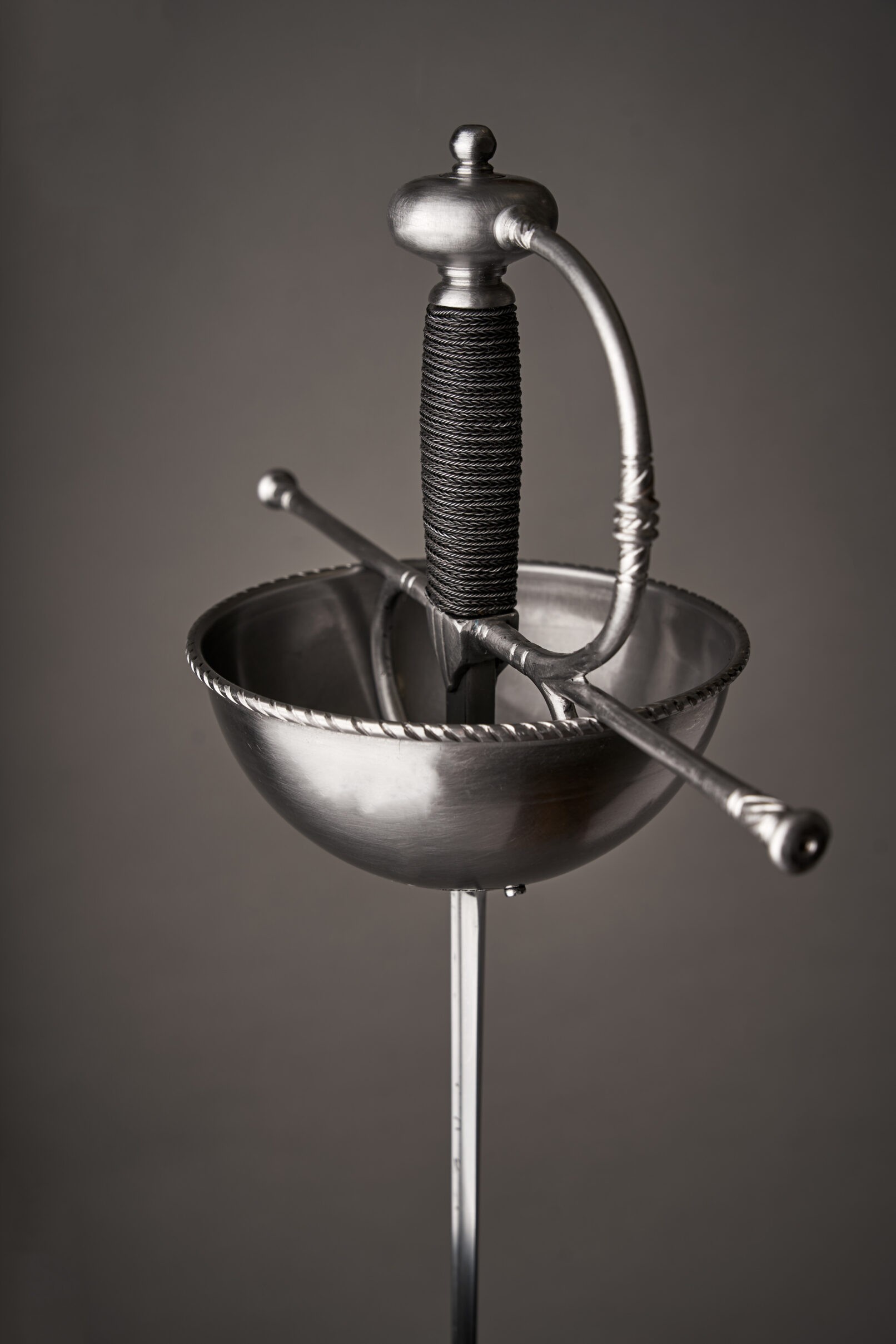 Decorated Spanish Cuphilt Rapier Sword